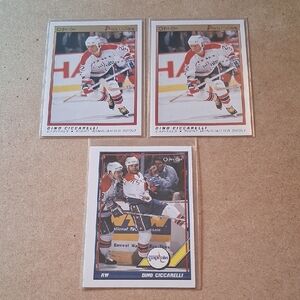 Dino Ciccarelli Hockey Trading Cards Set